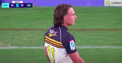 VIDEO. 37km/h, 7’s et 9 essais en 13 matchs : Mais qui est ce petit Capuozzo du Super Rugby ?