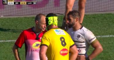 Top 14. VIDEO. En mode grand seigneur, Said Hirèche se dénonce auprès de l'arbitre et prend un carton jaune