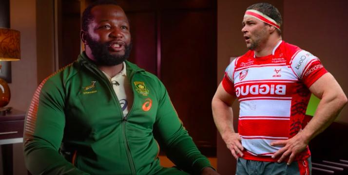 ''En mêlée, je vais devoir faire dans l’escroquerie'' : le boeuf des Springboks face au défi martial de sa vie