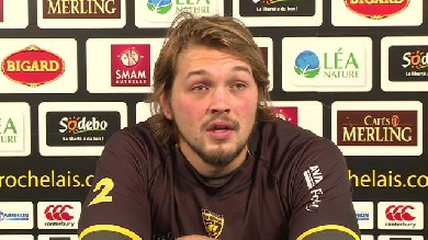 INTERVIEW. Top 14 - Du football aux Pays-Bas au rugby à La Rochelle avec Zeno Kieft‏