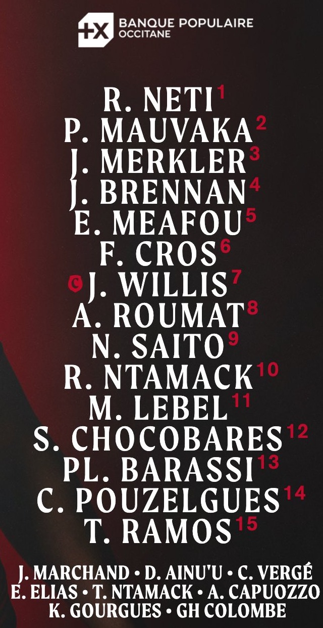 Crédit : Stade Toulousain