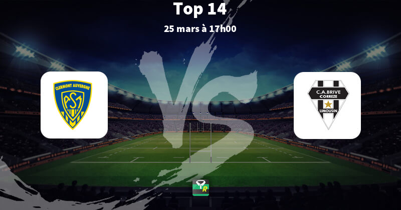 Match ASM Clermont Auvergne - CA Brive, Le 2023-03-25 | Le Rugbynistère